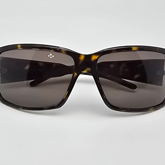 Giorgio Armani GA196/S 086 Dark Havana Frame Grey Lens Sunglasses Italy 64mm main image 8